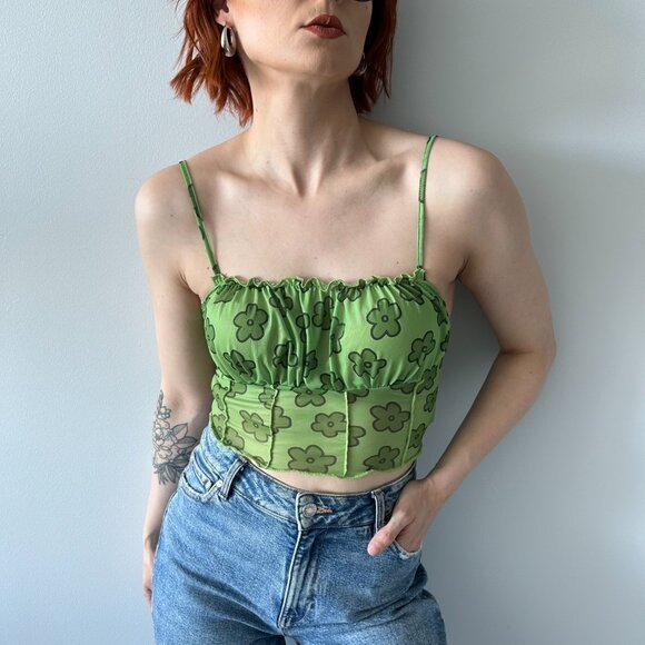 Lot Of 6 Shein Tops | Tank Tops & Camis | Bandana Top | Halter | Corset - Picture 6 of 16